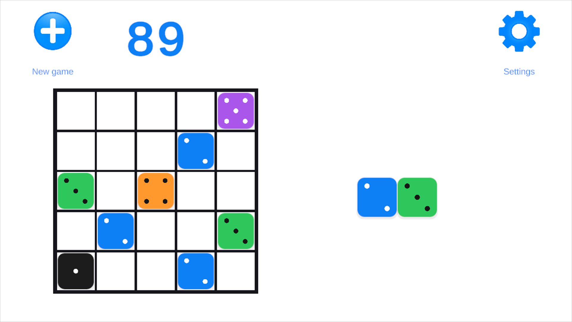 Dice Merge Grid — screenshot 3