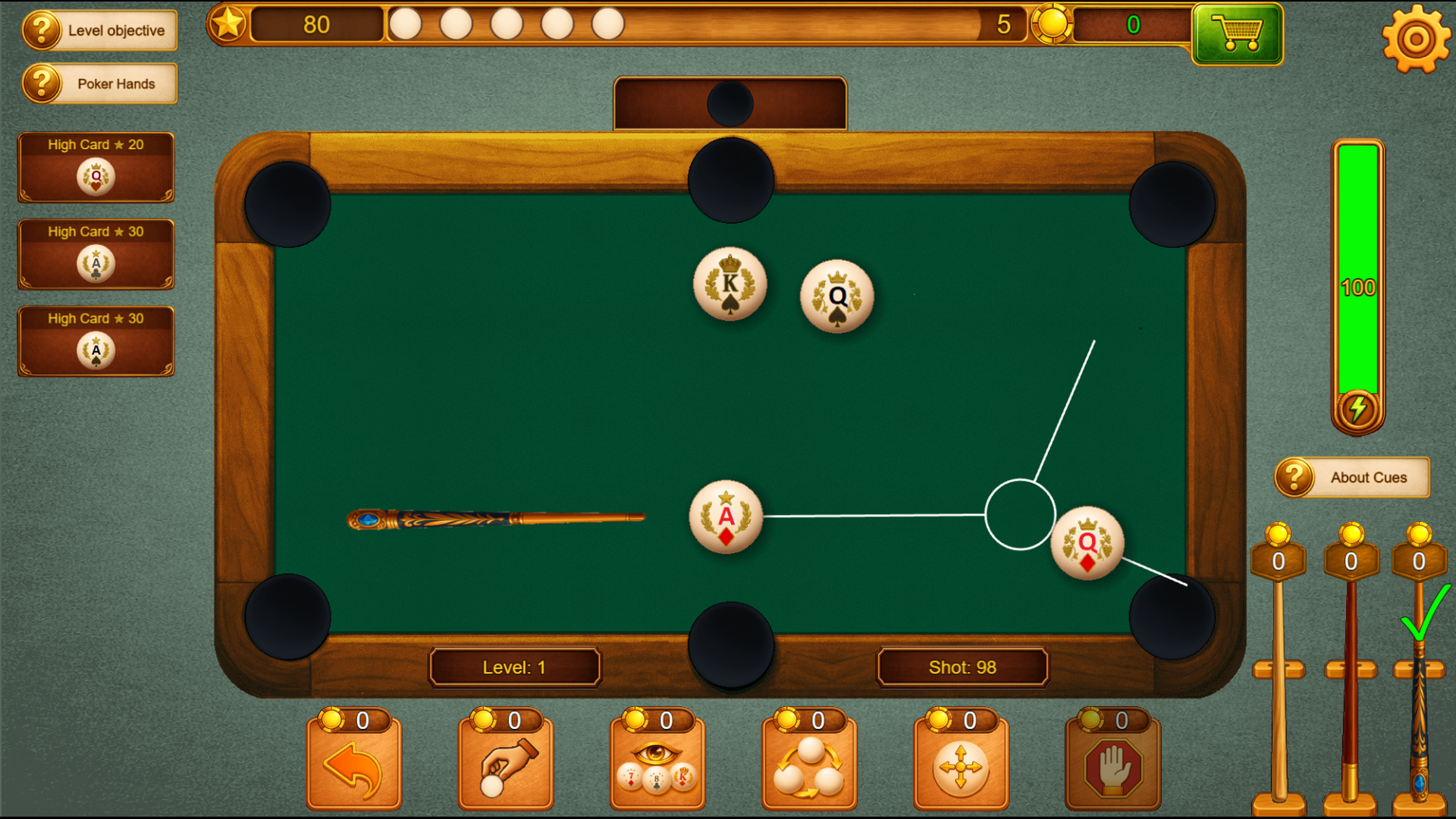 Billiard Poker — screenshot 1