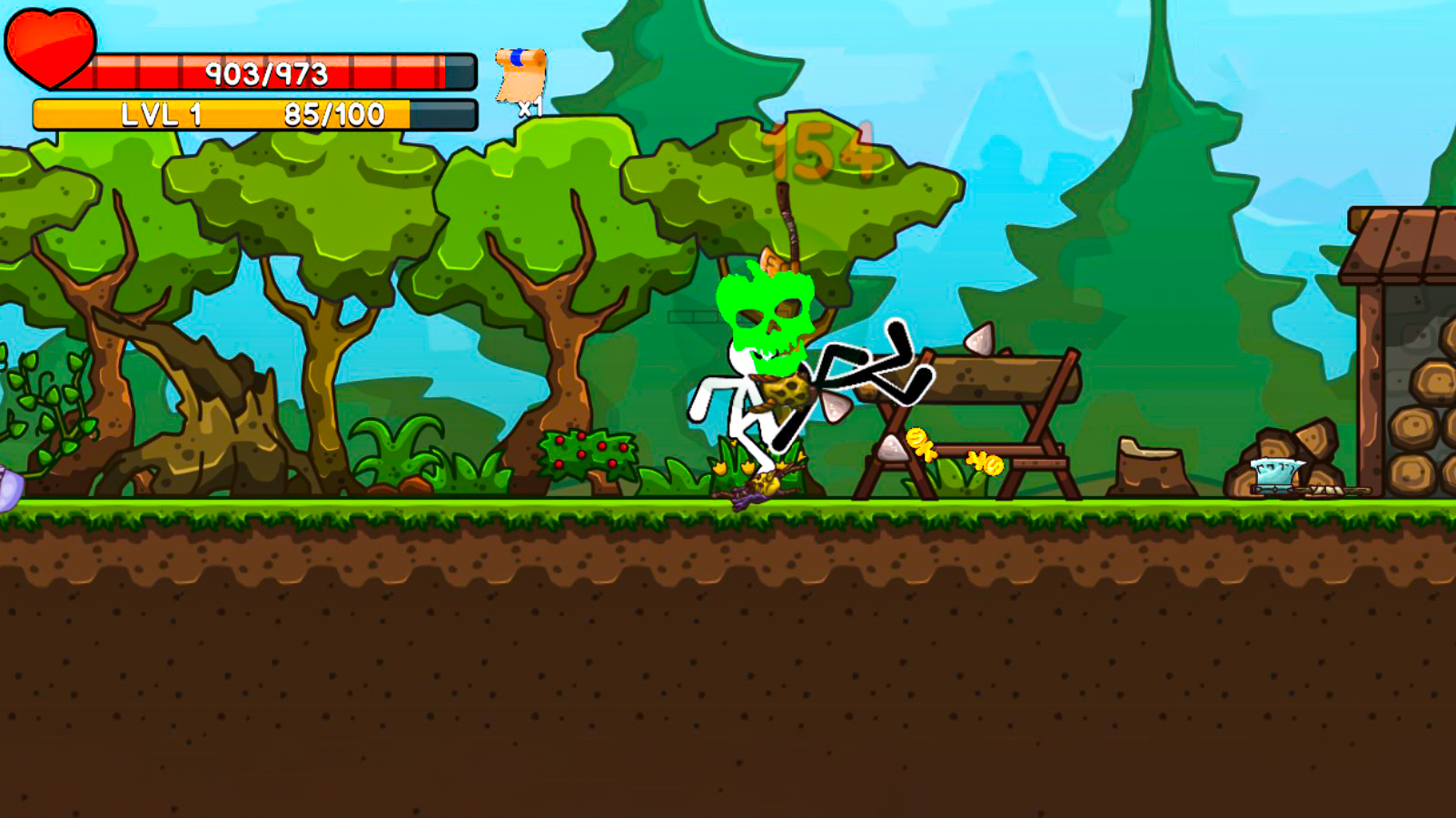 Stickman Archero Fight: stick shadow fight war screenshot