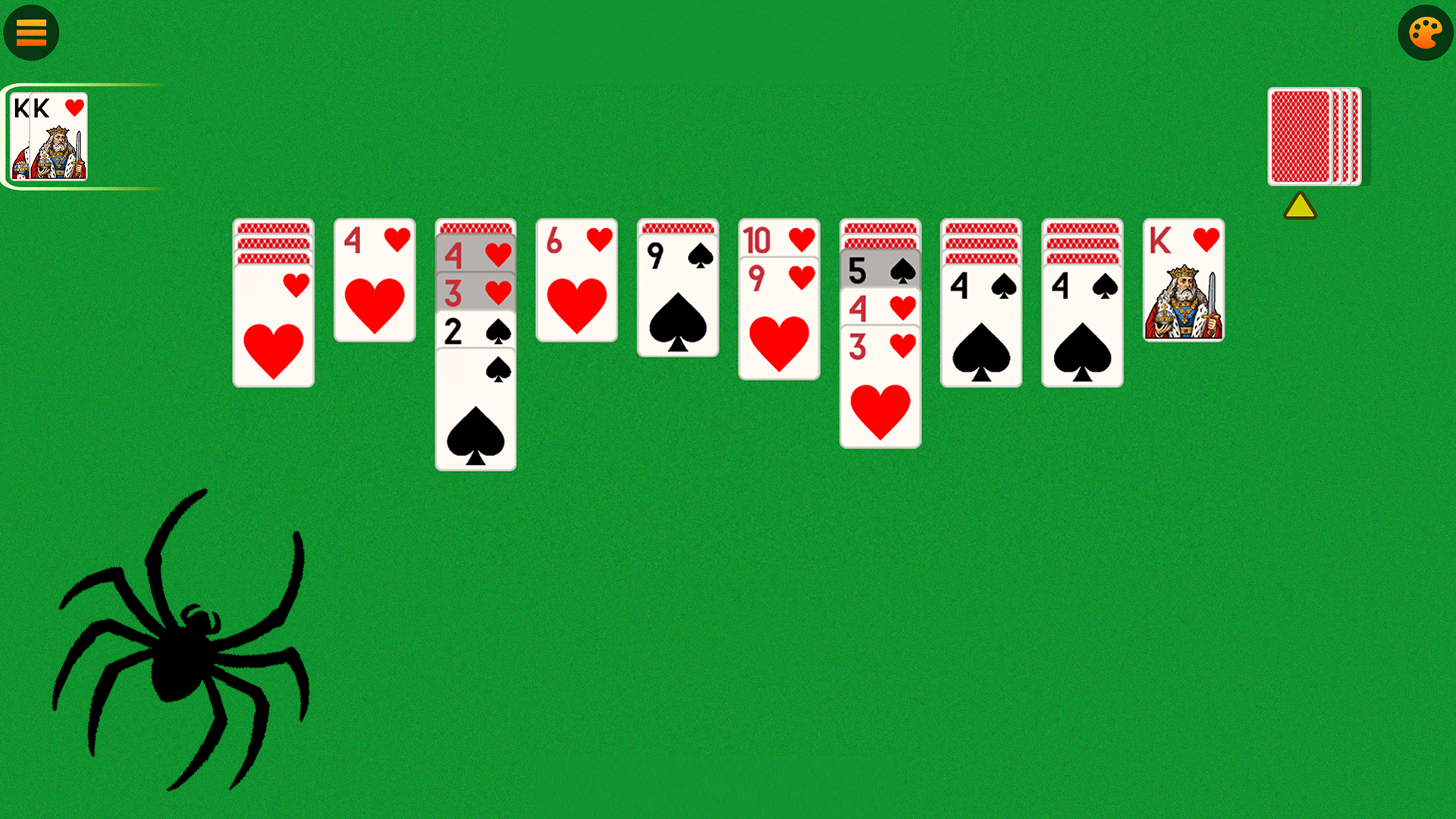 Spider Solitaire: Grand Classic screenshot 1