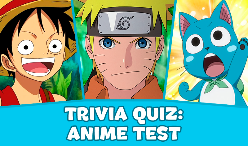 Trivia quiz: Anime Test game cover
