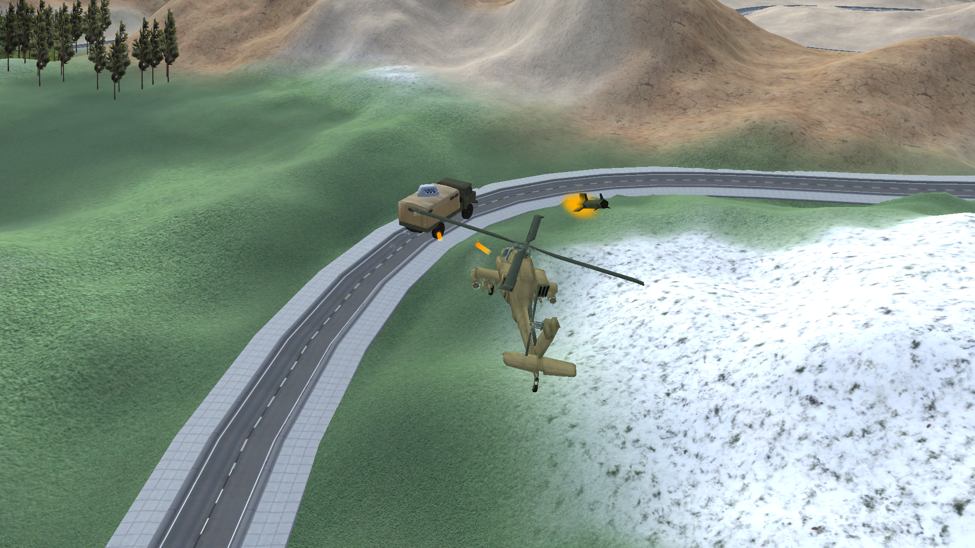 Control the helicopter! screenshot