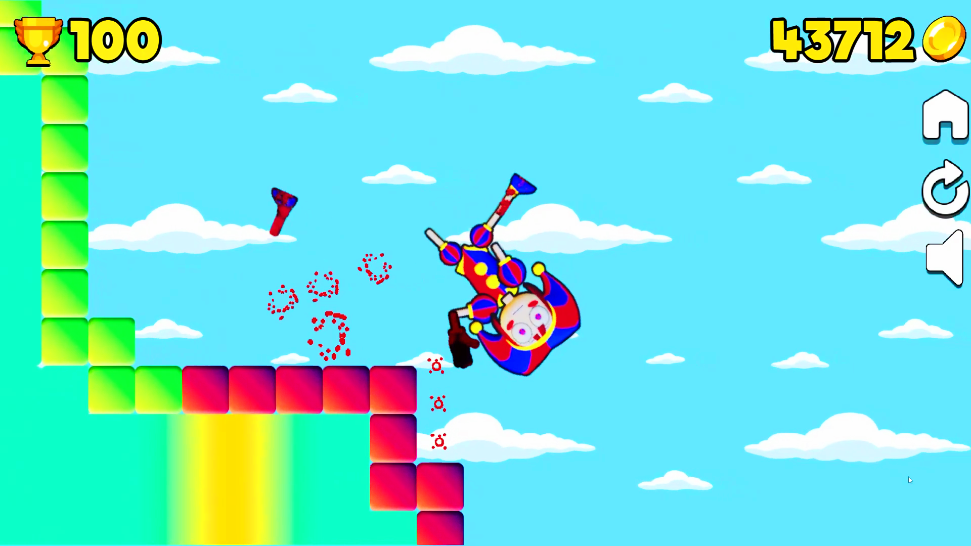 Digital Circus Fall Pomni Ragdoll screenshot