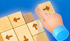 Tap Wood Blocks Away