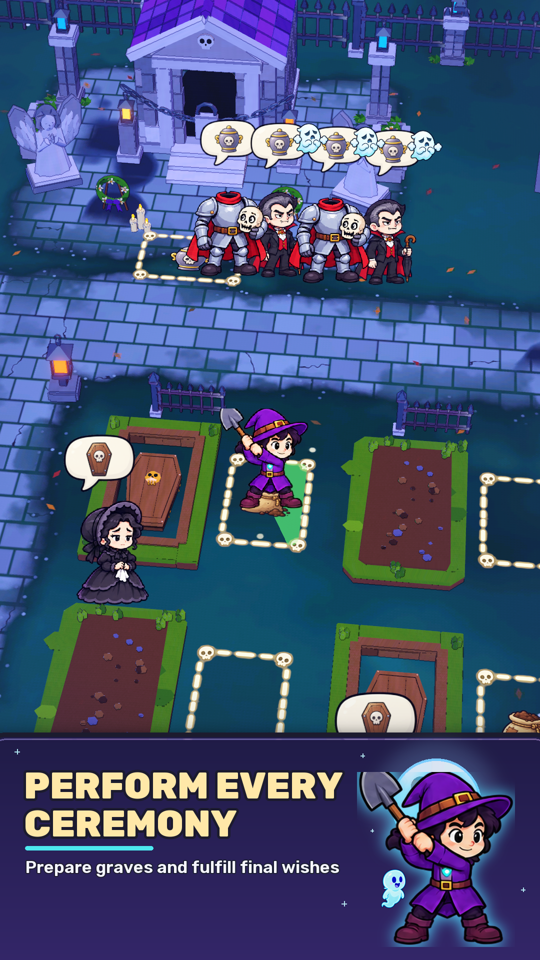 Grave: Necromancer Mortician screenshot 9