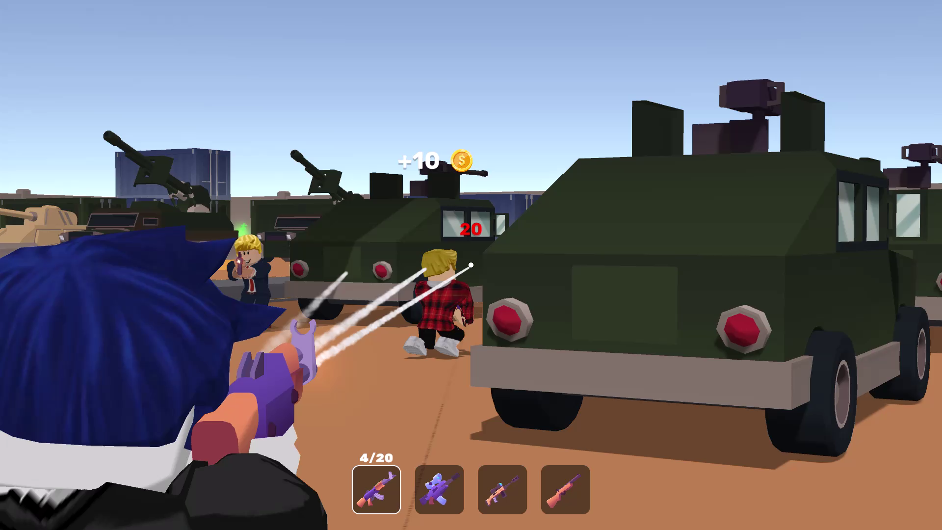 Fortline! Obby Shooter screenshot