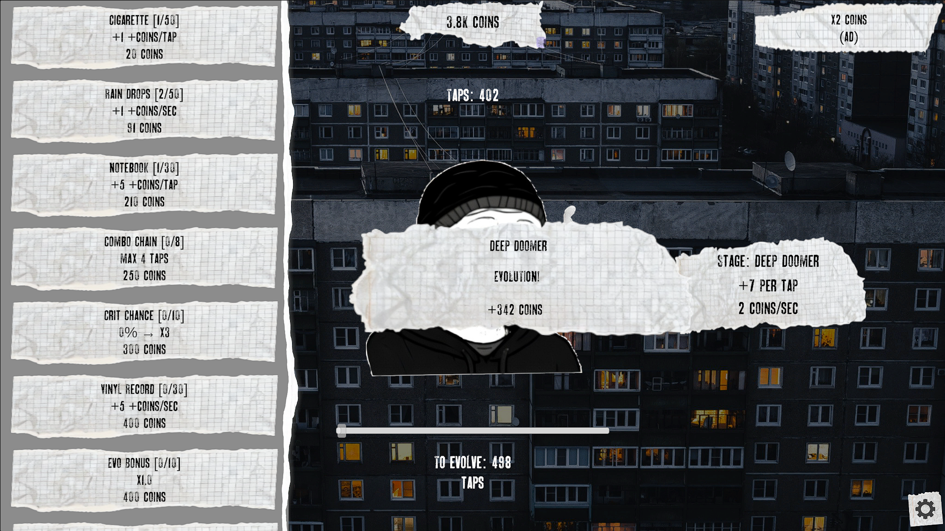 Doomer Clicker — screenshot 2