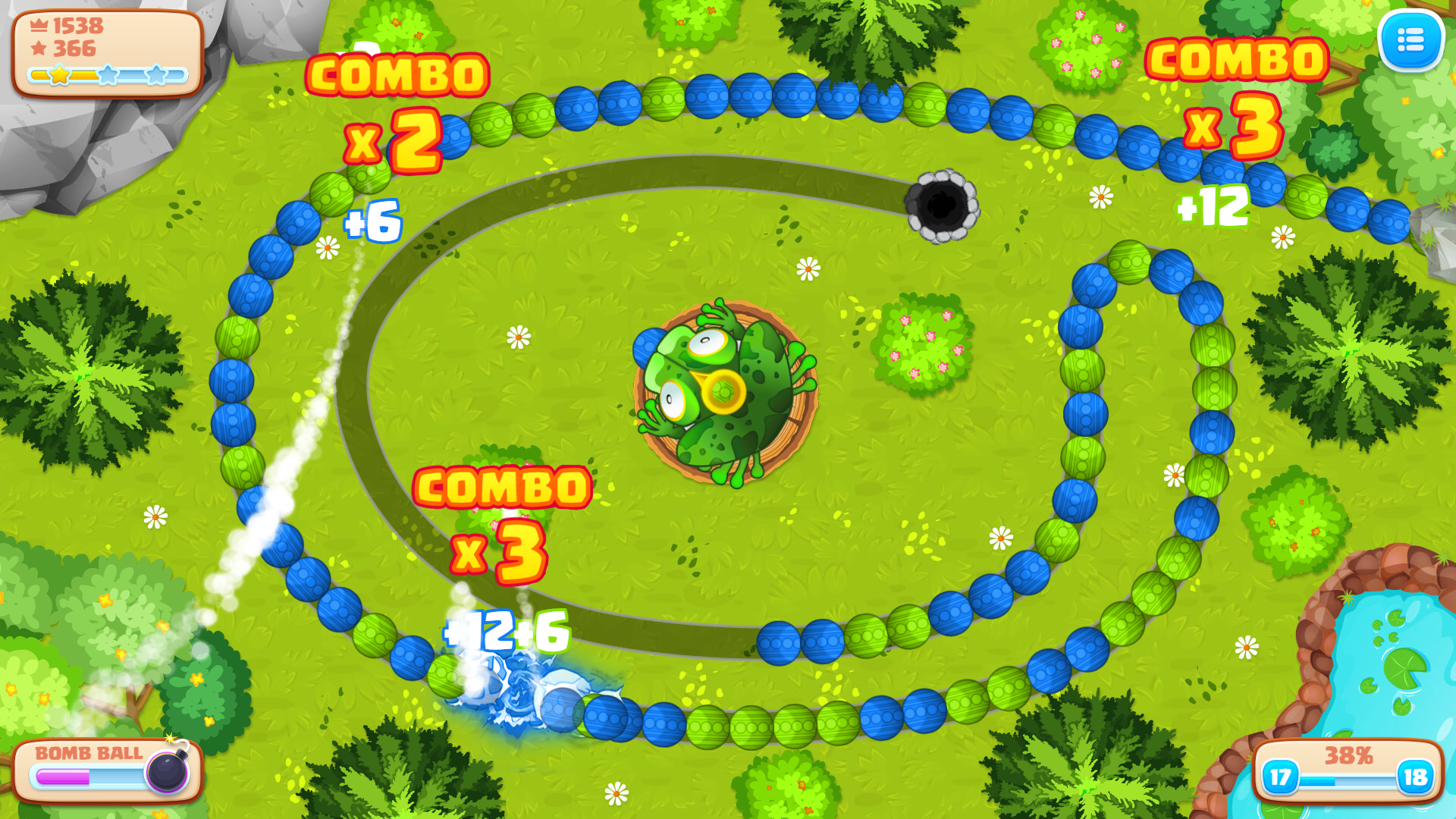 Frogtastic Marble Adventure screenshot