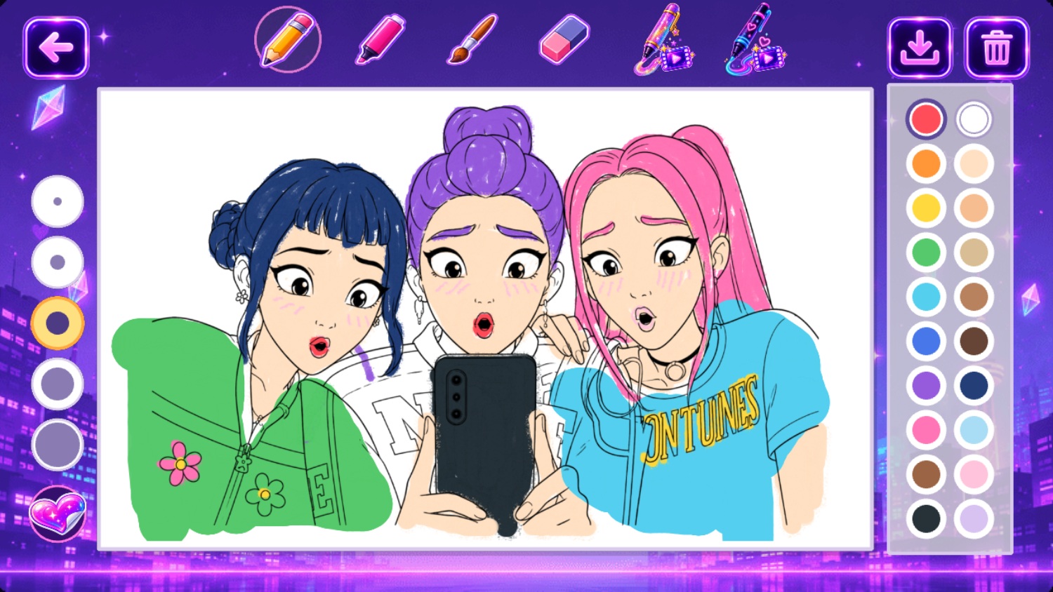 K-Pop Hunters: Draw and Shine! screenshot 6