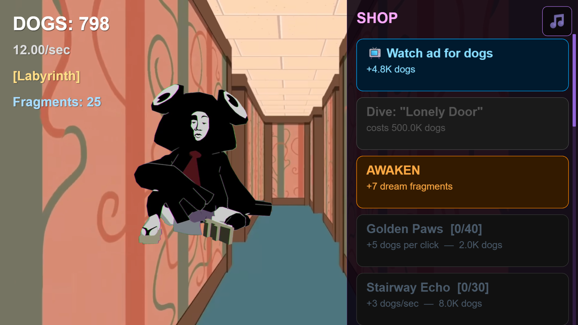 Ena clicker dream — screenshot 3