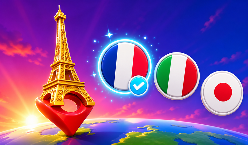 Geography quiz: countries, flags, capitals game cover