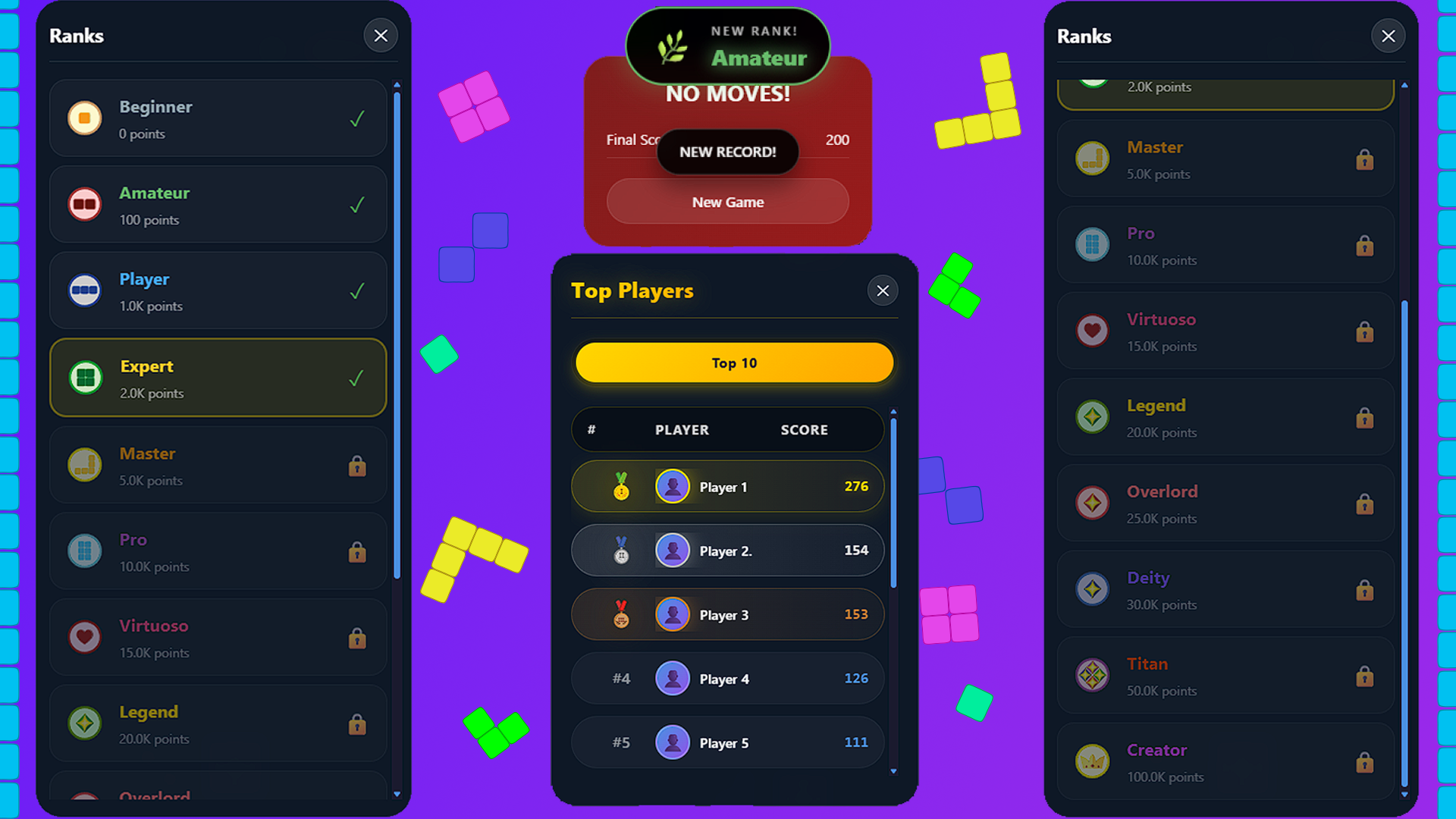 Magic puzzle - connect the blocks — screenshot 2
