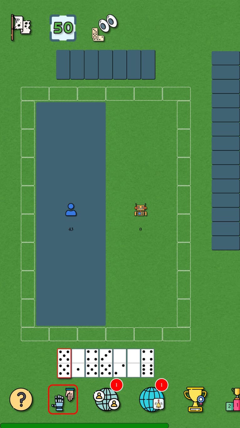 Dominoes classic, duel screenshot 15