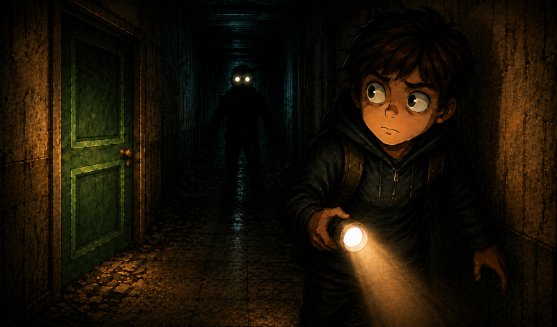 BACKROOMS: corridors game cover