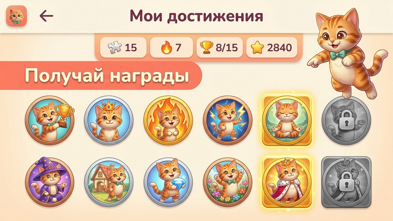 Уютные Пазлы — screenshot 5