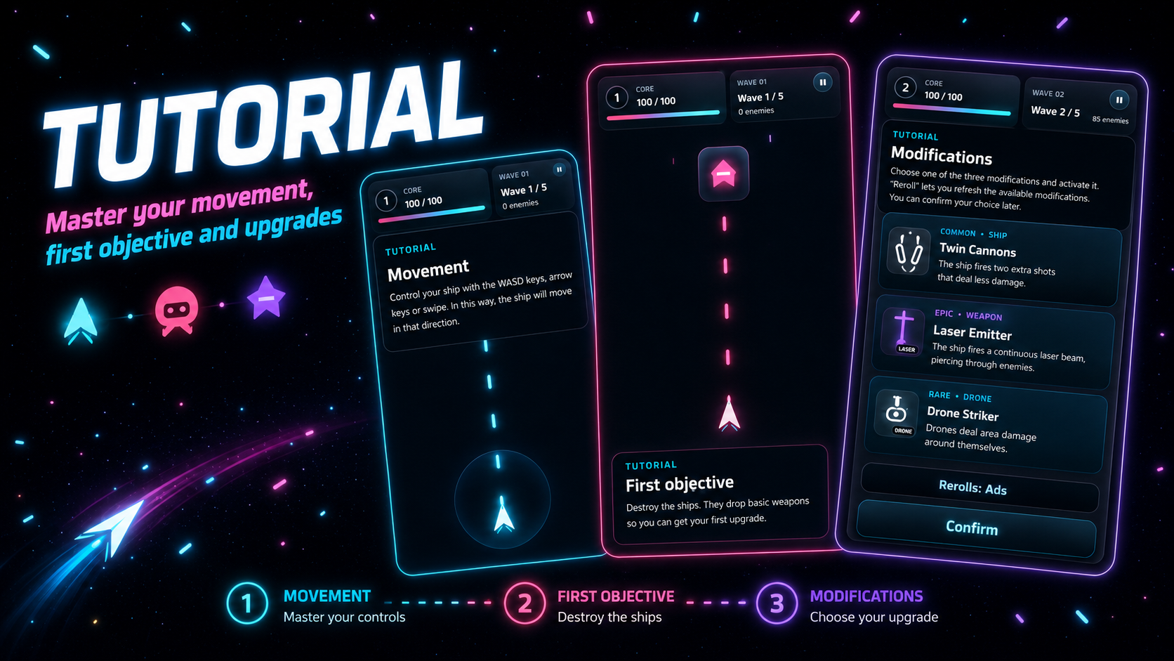 Neon Rift: Star Assault — screenshot 7
