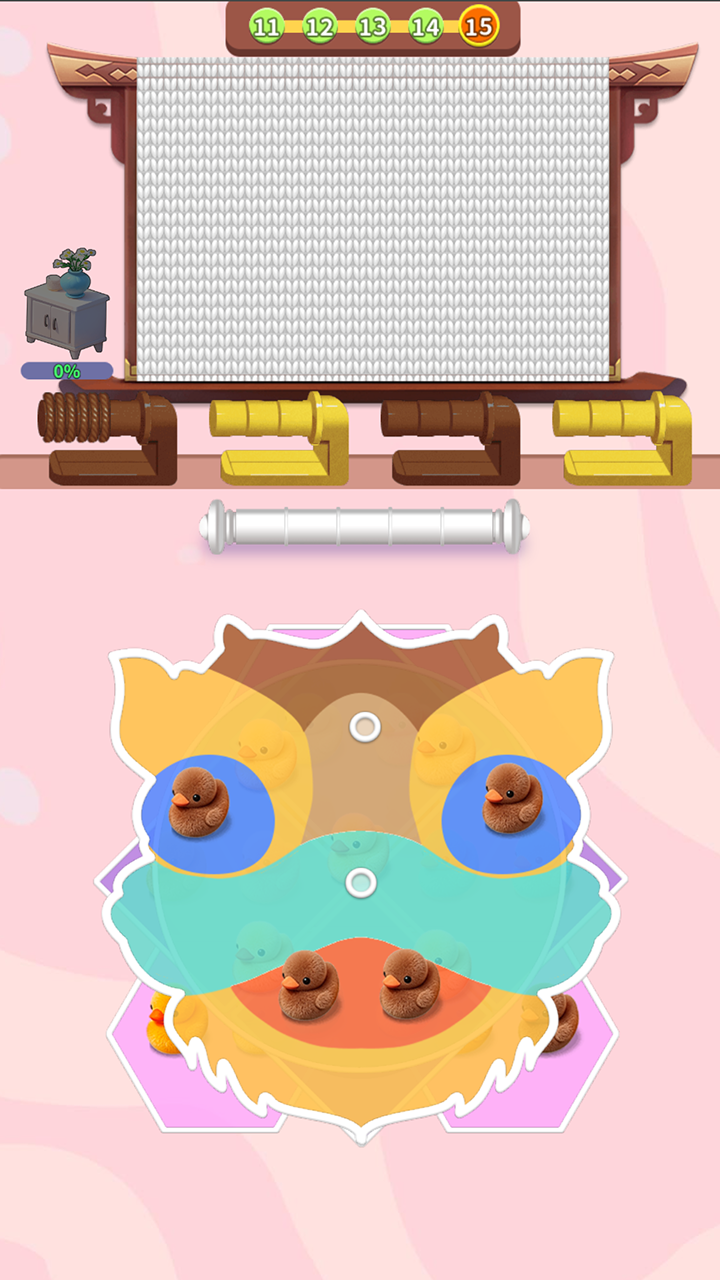 Yarn Weaving: Duck Sort screenshot 3
