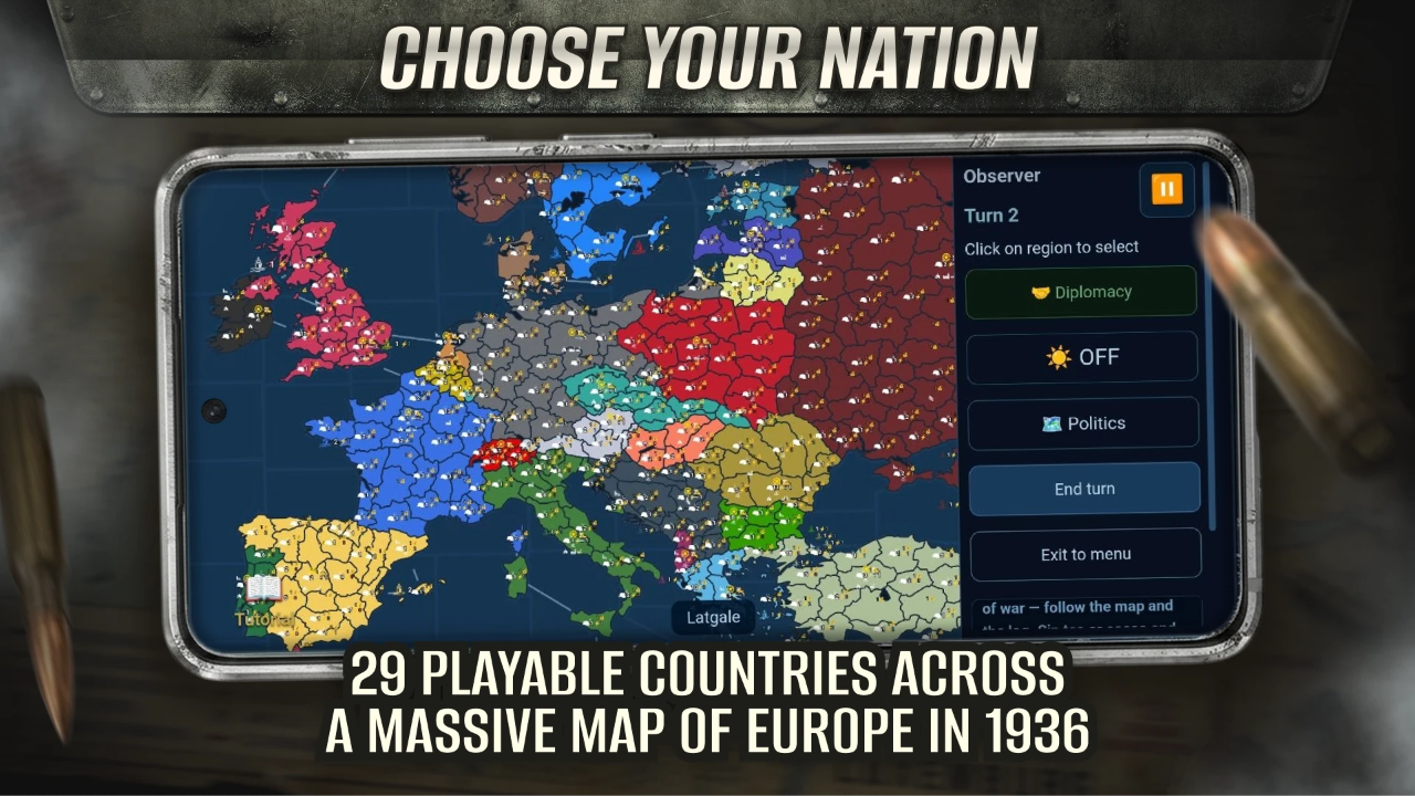 Europe at War — screenshot 1