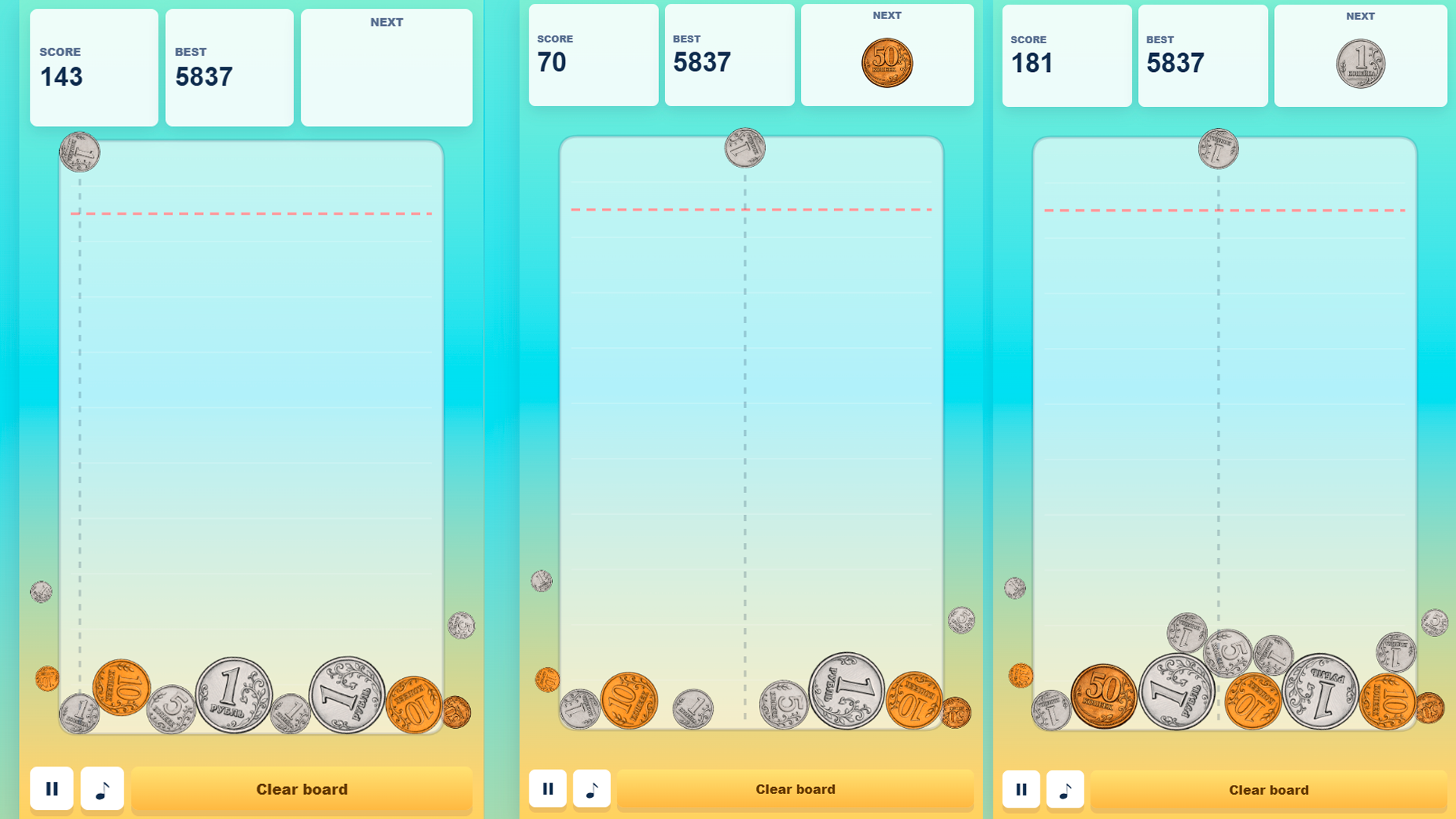 Merge Coins: Fill the Wallet — screenshot 1