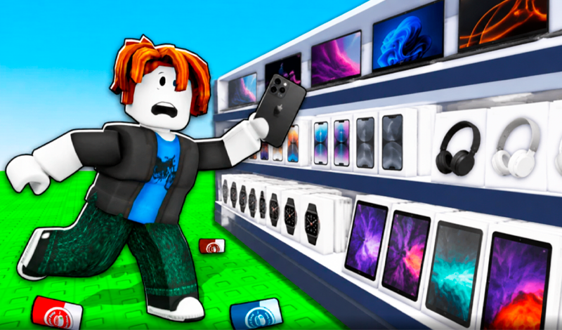 Clean Up the Electronics Store! game cover