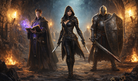 Герои и подземелья РПГ