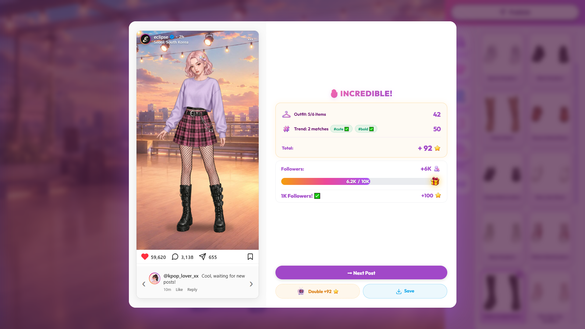 K-Pop Star: Dress Up — screenshot 3