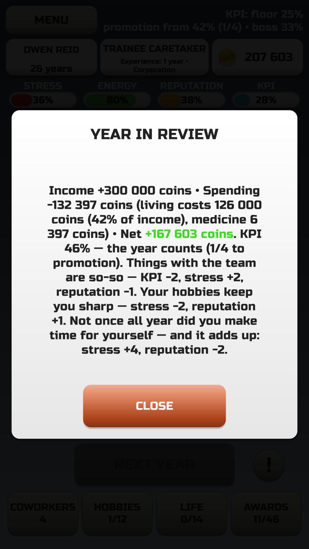 Making It: career simulator screenshot 9