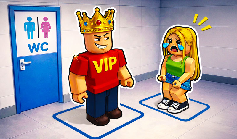 Obby Toilet Line game cover