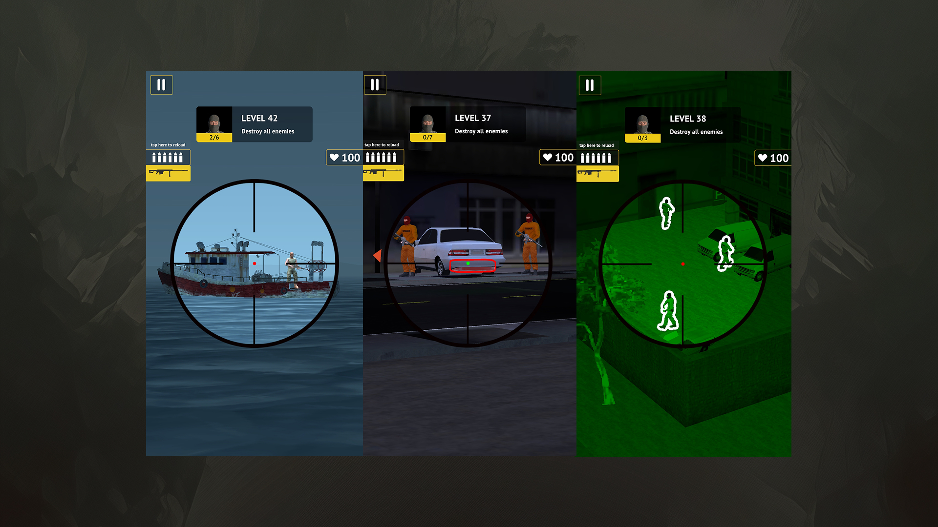Sniper Area: Shooting games — screenshot 1