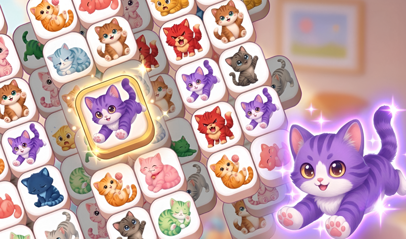 Kotomir: Cat Mahjong Match 3 game cover