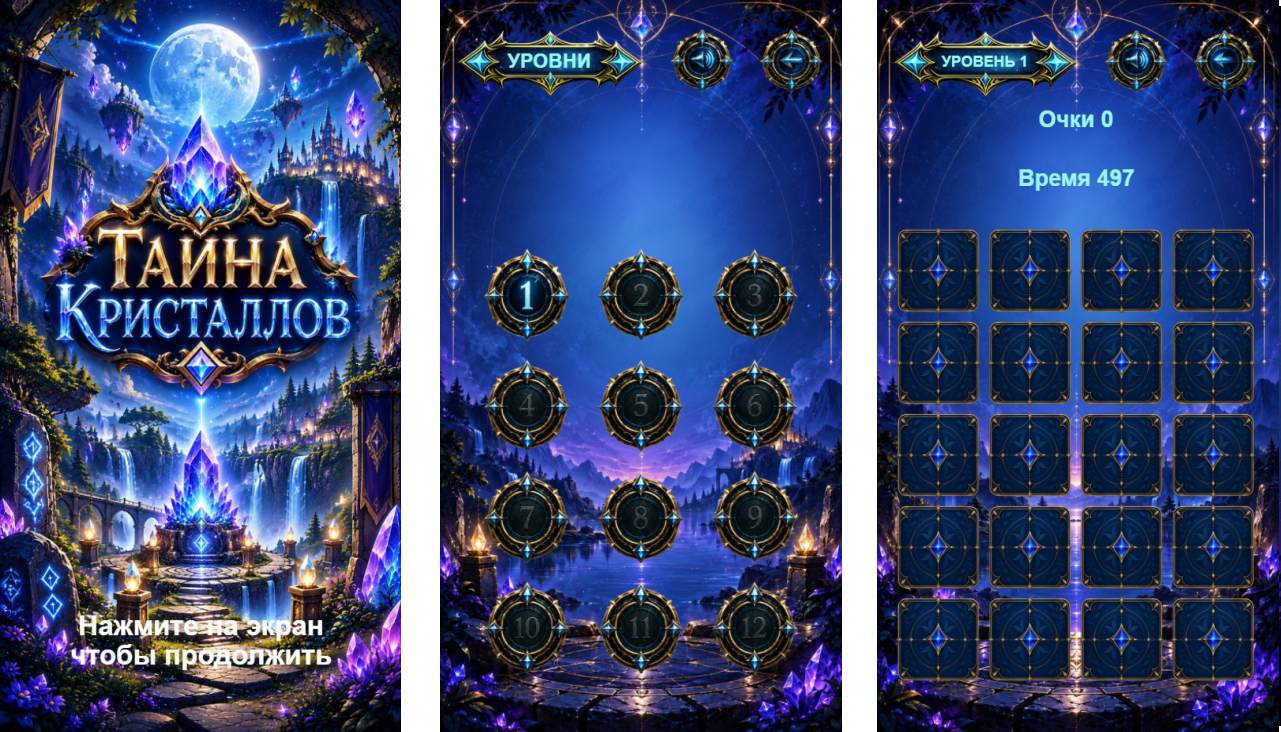 Тайна Кристаллов — screenshot 1