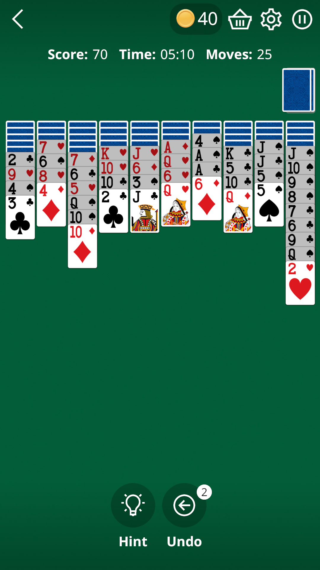 Spider Solitaire Online 1 - 2 - 4 suits screenshot 8