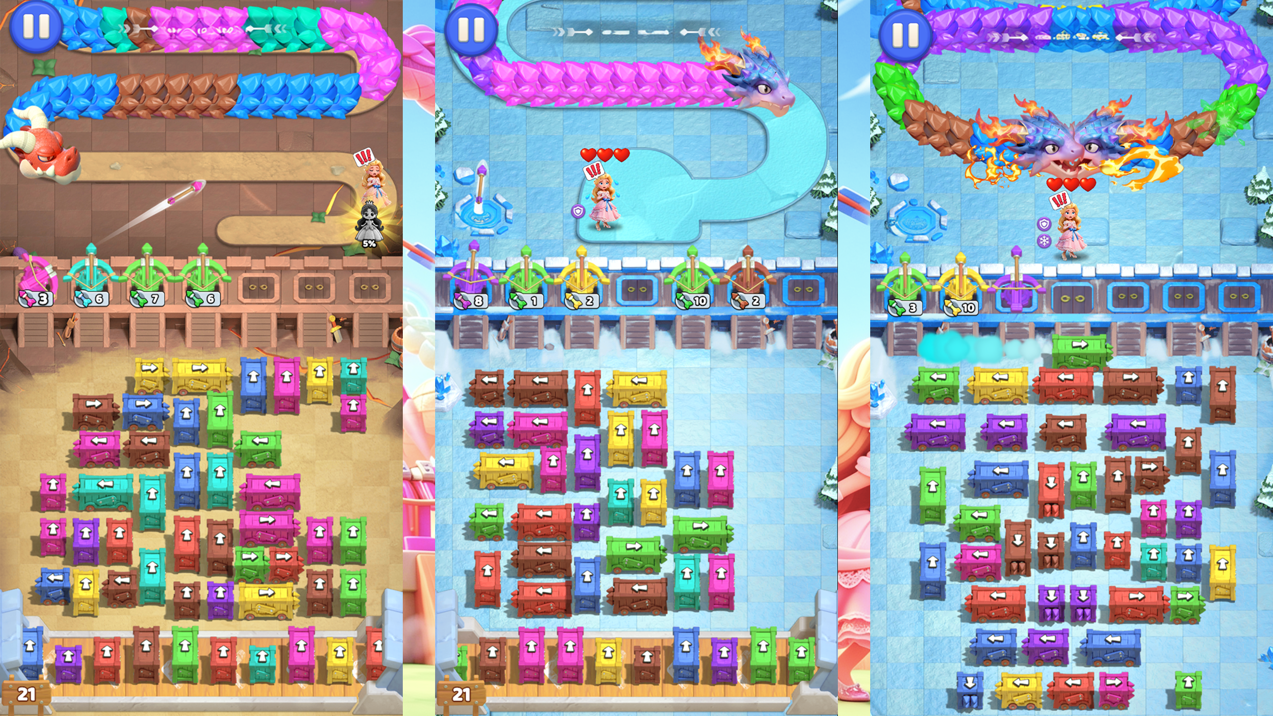 Rescue Princess: Archer Puzzle — screenshot 2