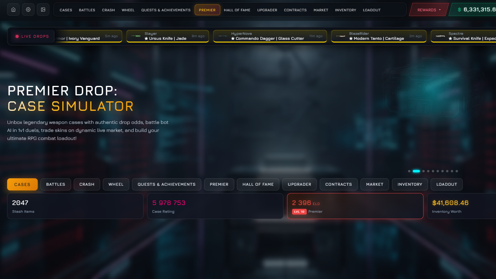 Premier Drop : Case Simulator — screenshot 1