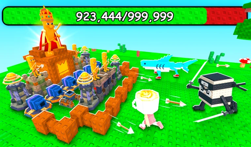 Obby: Brainrot Tower Defense game cover