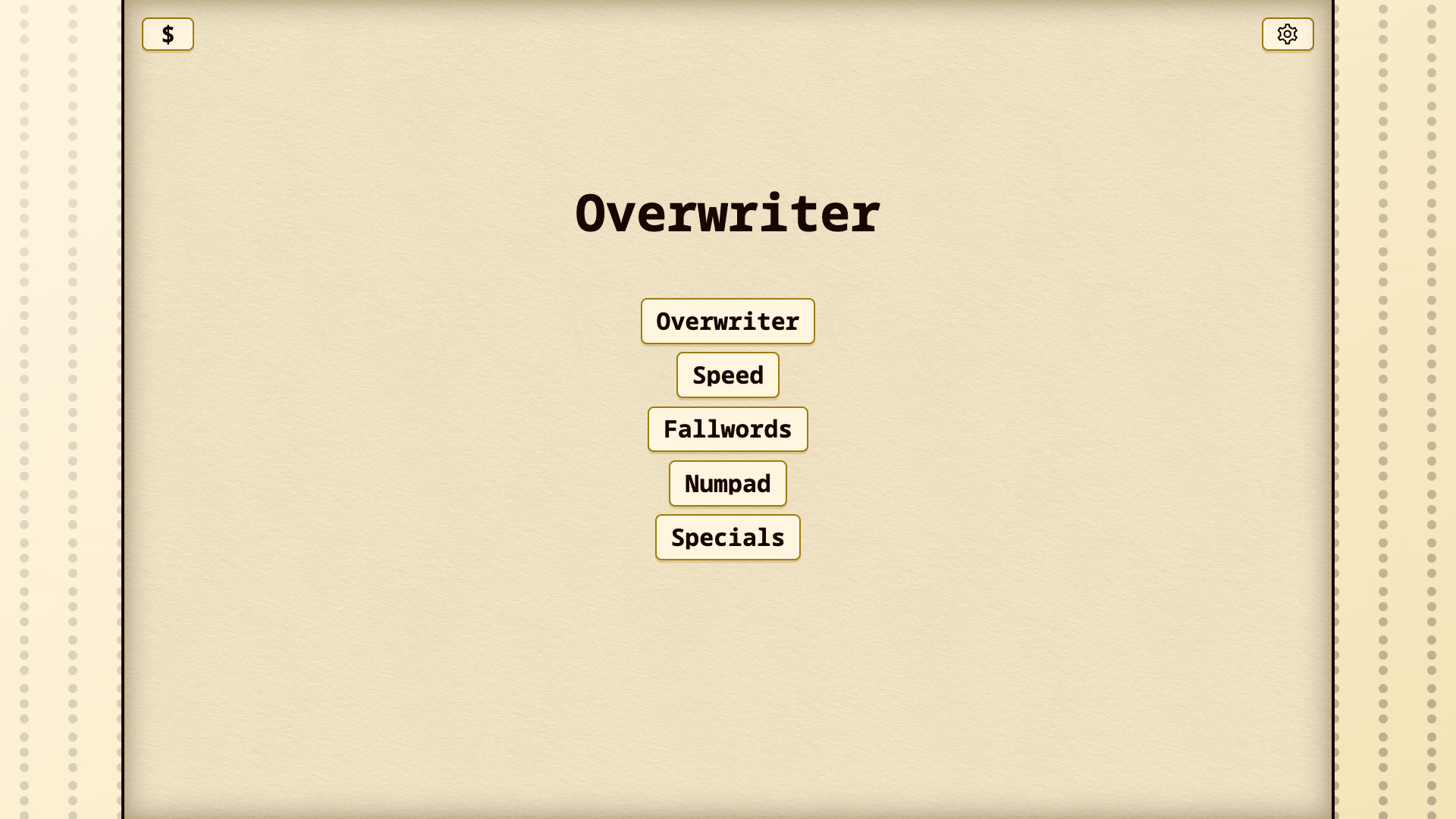 Overwriter — screenshot 1