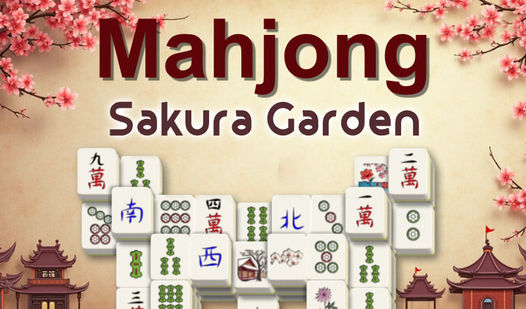 Mahjong Sakura Garden  loading=