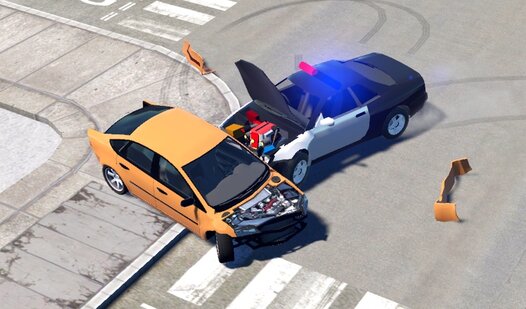 Car Crash Simulator - Police Chase