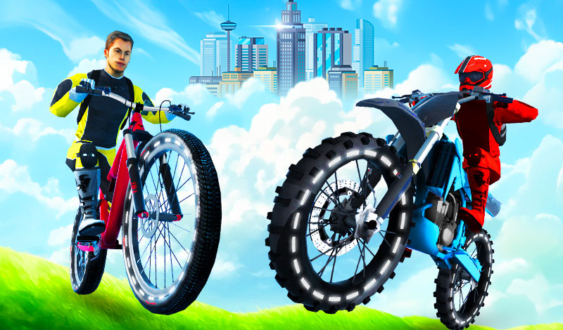 City Bike Racing Champion game cover