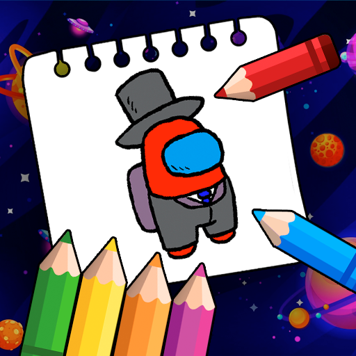 Among Us Coloring For Kids icon