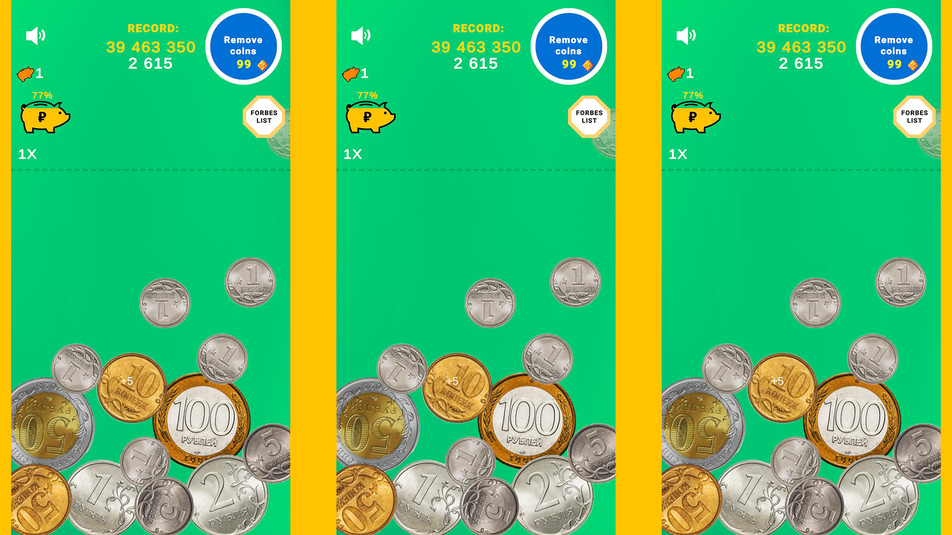 Merge Coins - Make the Forbes List! — screenshot 1