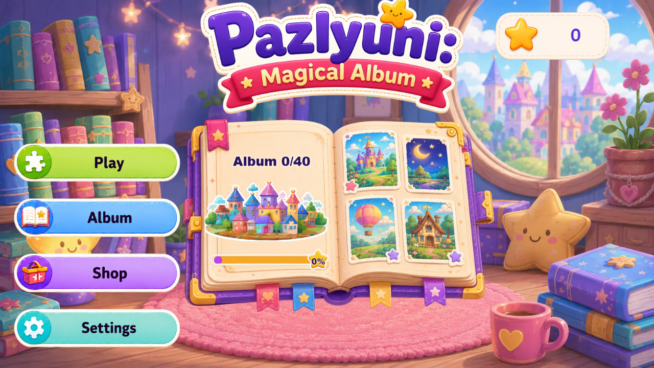 Pazlyuni: Magical Album — screenshot 1