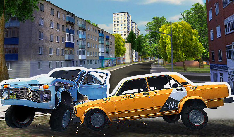 Car Accident Car Crash Simulator game cover