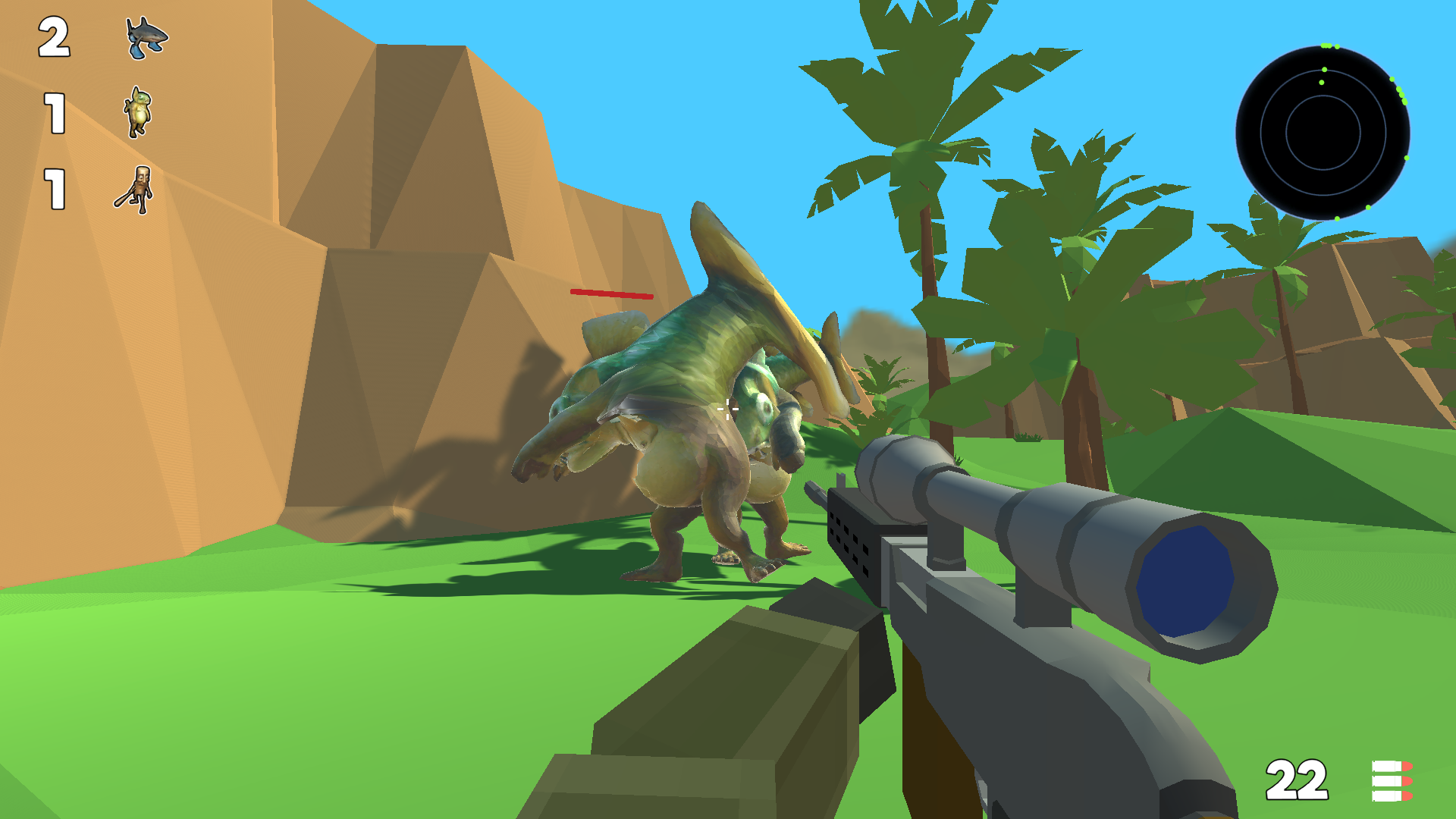 Hunting: Italian brainrot animals 3D screenshot