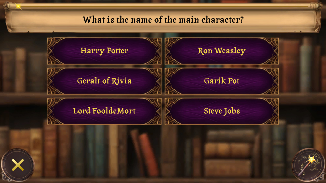 Wizard School: Quiz & Potion Making — screenshot 2