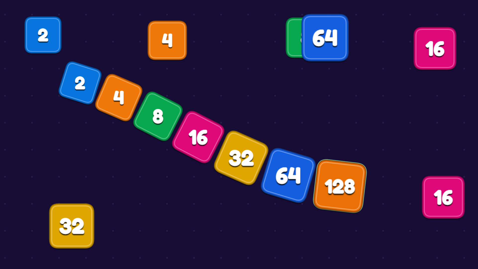 Tilewake 2048 — screenshot 1