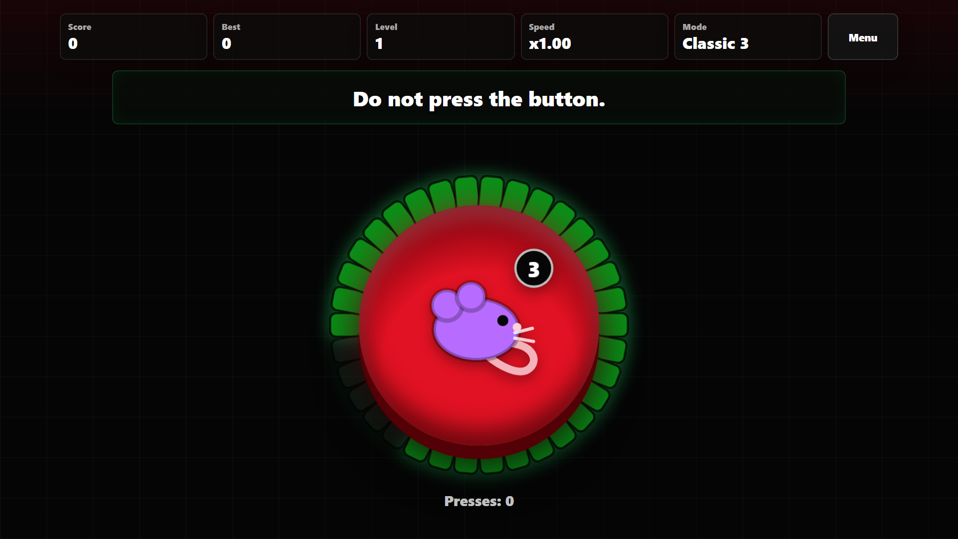 Don't press — screenshot 1