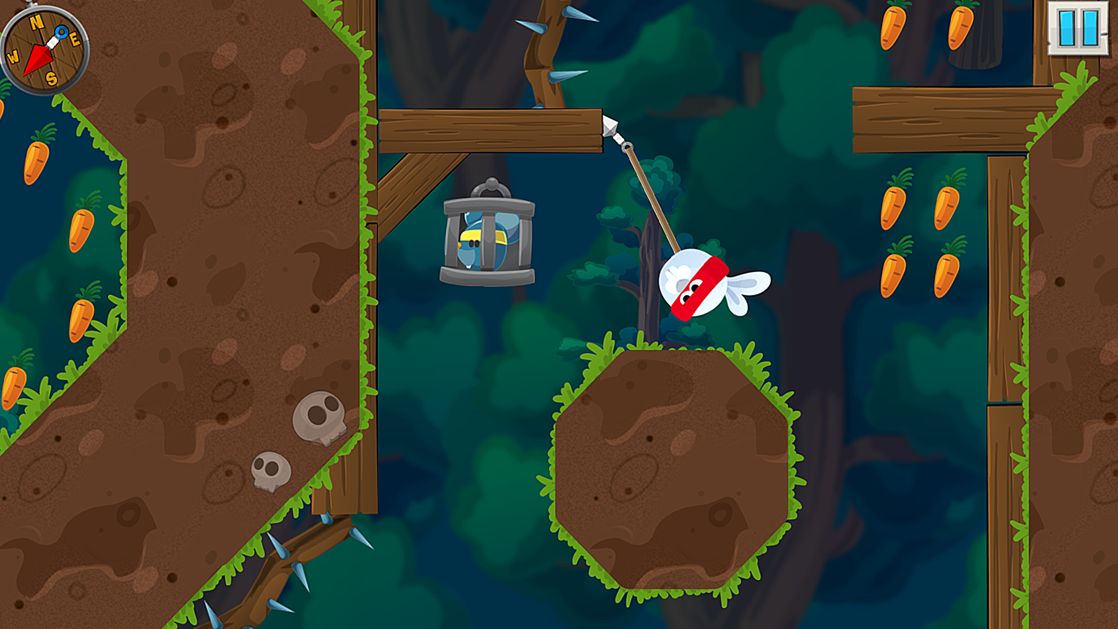 Rabbit Samurai - Ninja ball games screenshot 6