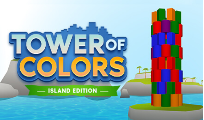 Tower of Colors 3D Island game cover