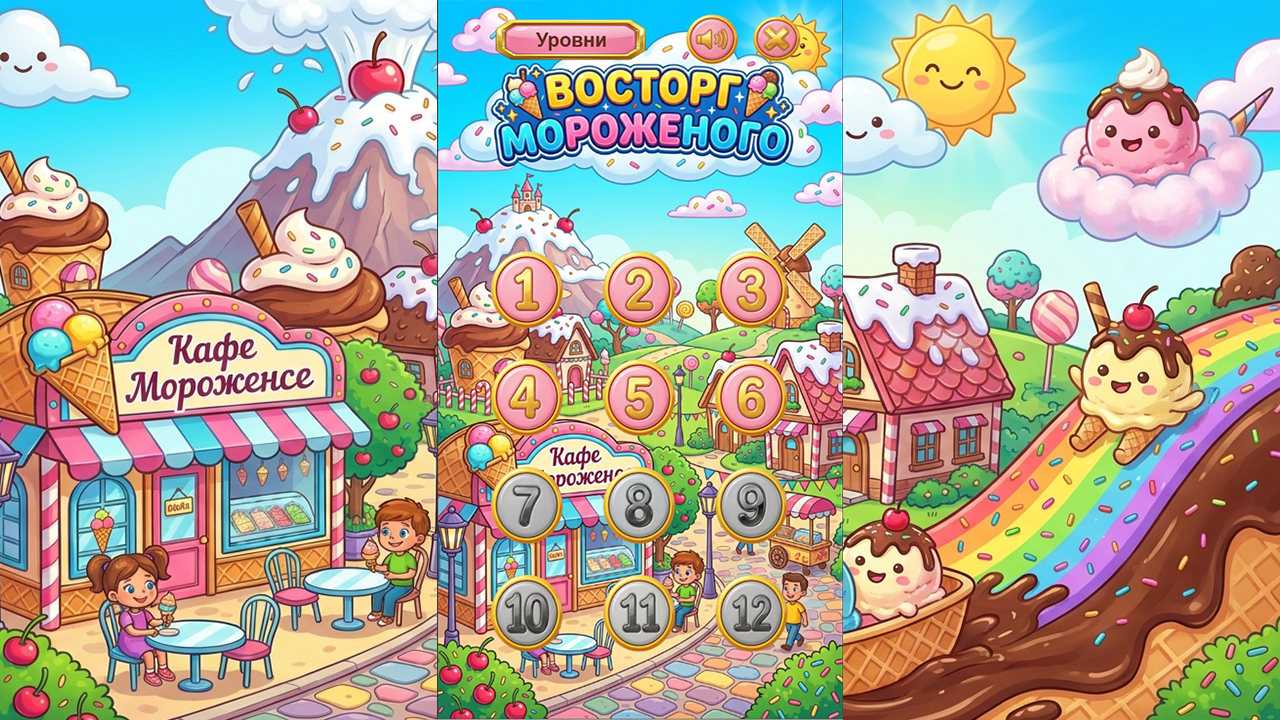 Восторг мороженого — screenshot 1
